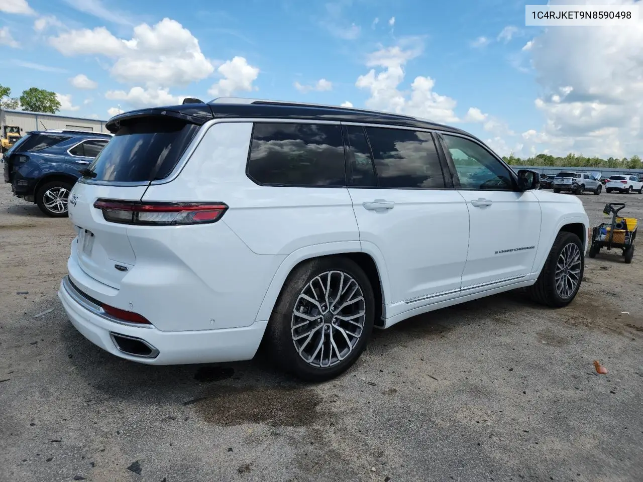2022 Jeep Grand Cherokee L Summit VIN: 1C4RJKET9N8590498 Lot: 62170745
