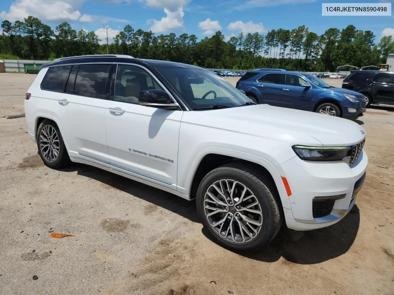2022 Jeep Grand Cherokee L Summit VIN: 1C4RJKET9N8590498 Lot: 62170745