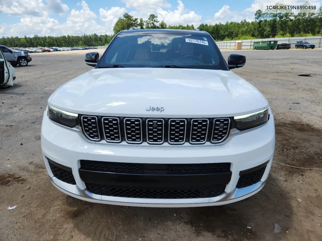 2022 Jeep Grand Cherokee L Summit VIN: 1C4RJKET9N8590498 Lot: 62170745