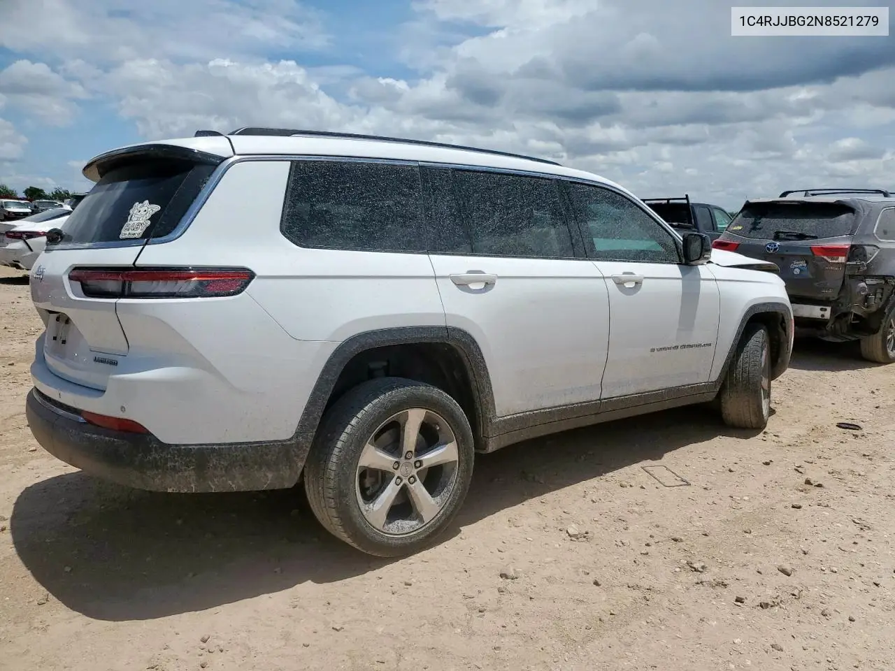 2022 Jeep Grand Cherokee L Limited VIN: 1C4RJJBG2N8521279 Lot: 63046865