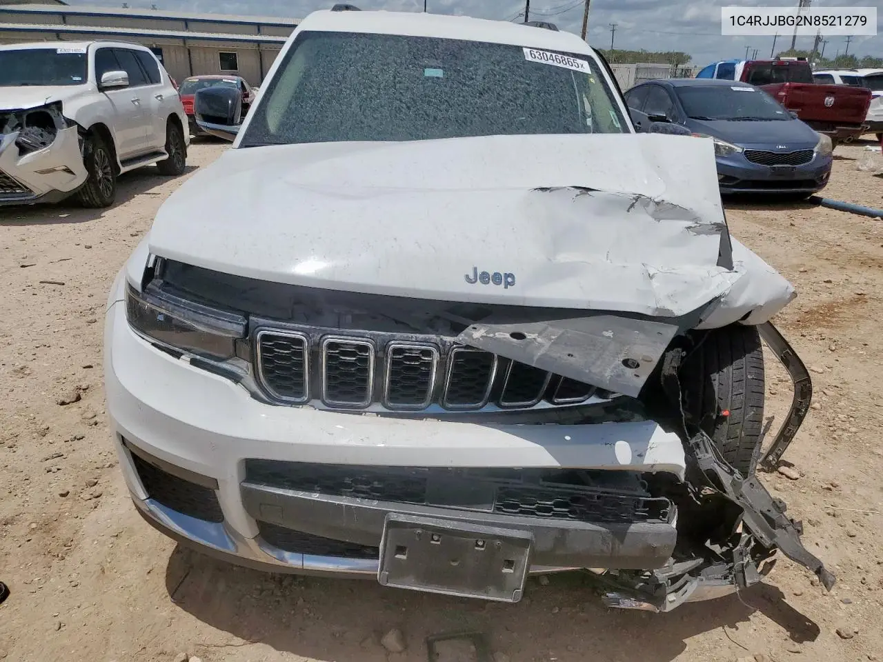 2022 Jeep Grand Cherokee L Limited VIN: 1C4RJJBG2N8521279 Lot: 63046865