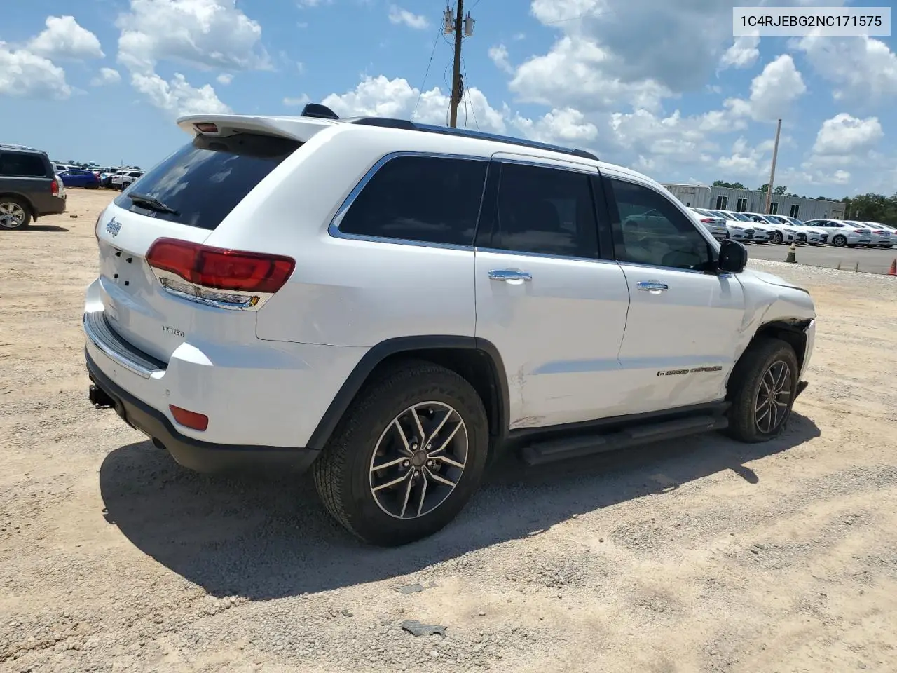 2022 Jeep Grand Cherokee Limited VIN: 1C4RJEBG2NC171575 Lot: 65591675