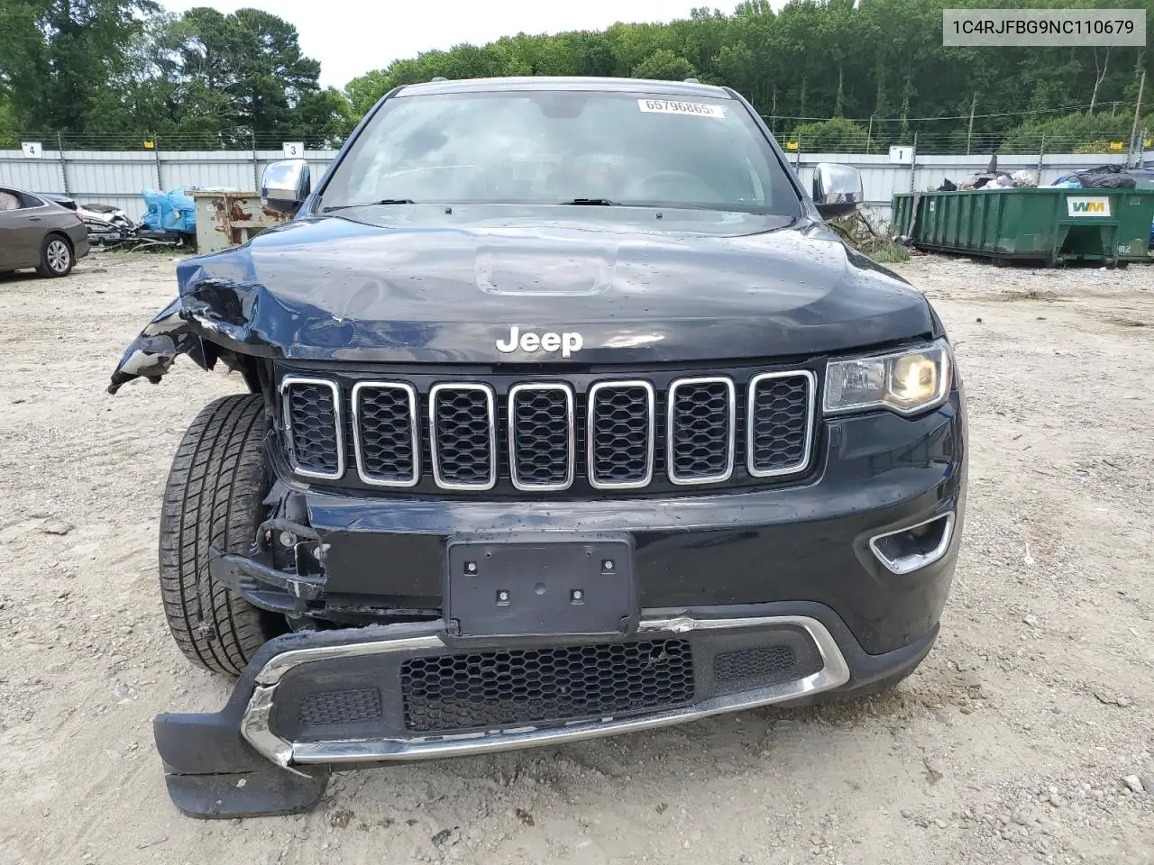 2022 Jeep Grand Cherokee Limited VIN: 1C4RJFBG9NC110679 Lot: 65796865