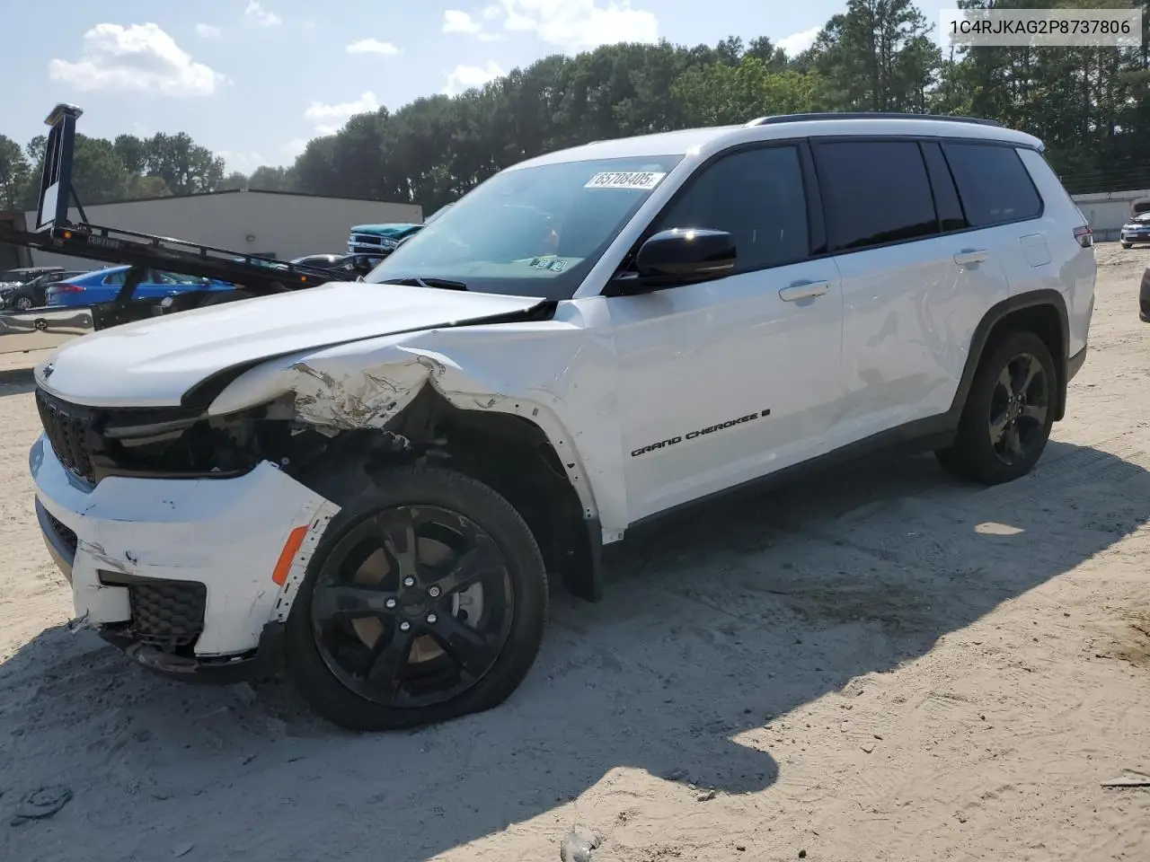 2023 Jeep Grand Cherokee L Laredo VIN: 1C4RJKAG2P8737806 Lot: 65708405