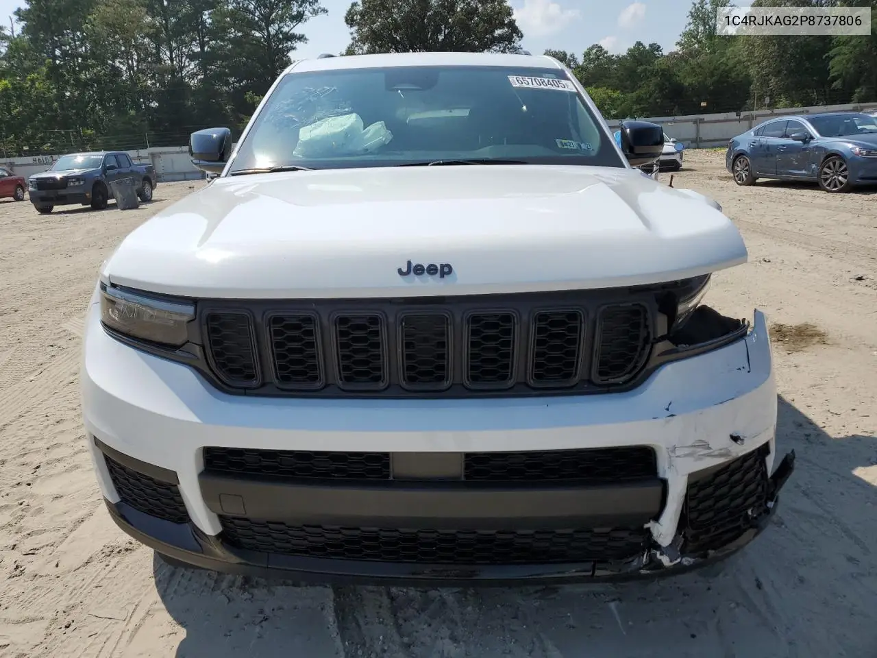2023 Jeep Grand Cherokee L Laredo VIN: 1C4RJKAG2P8737806 Lot: 65708405