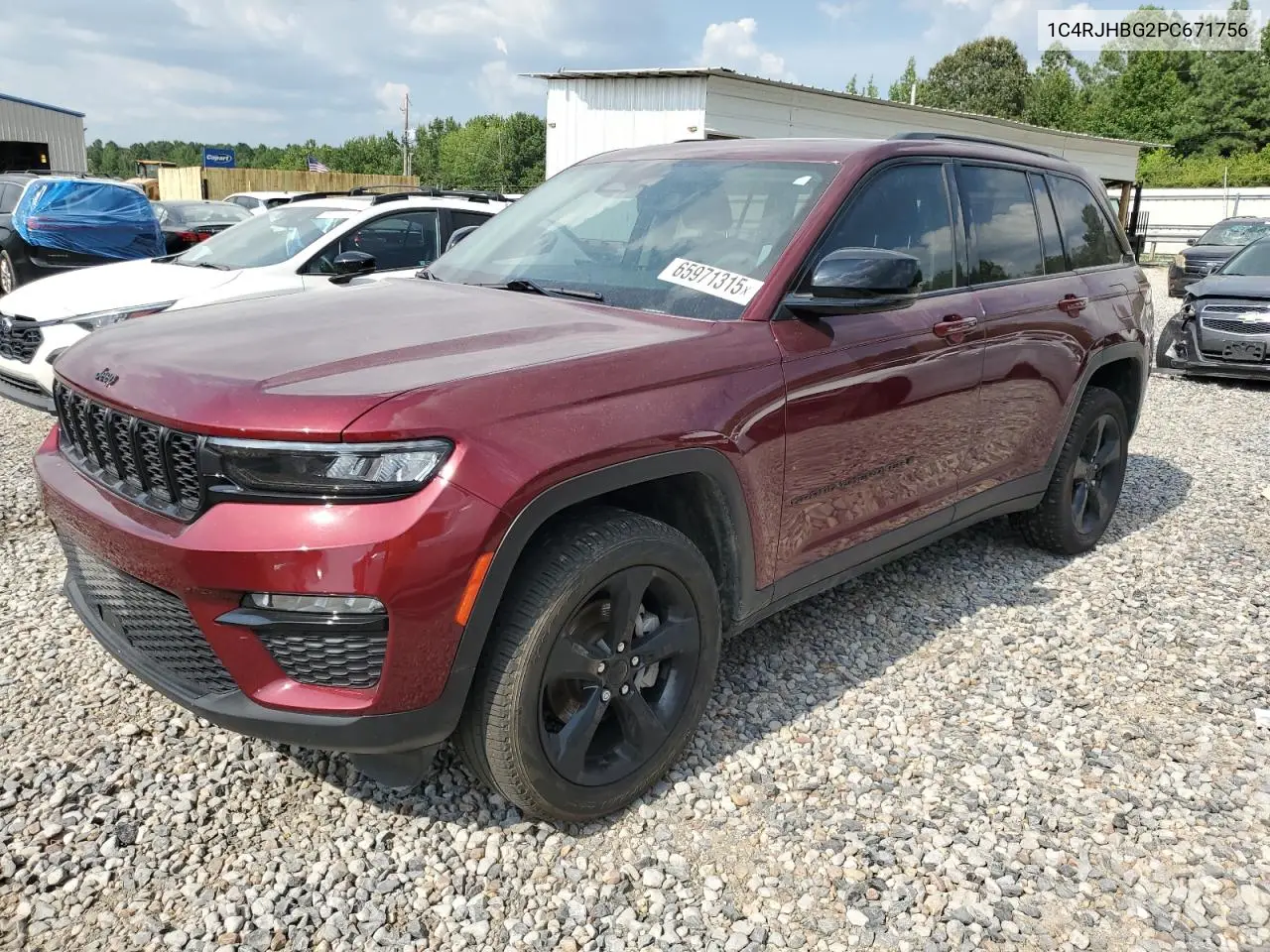 2023 Jeep Grand Cherokee Limited VIN: 1C4RJHBG2PC671756 Lot: 65971315
