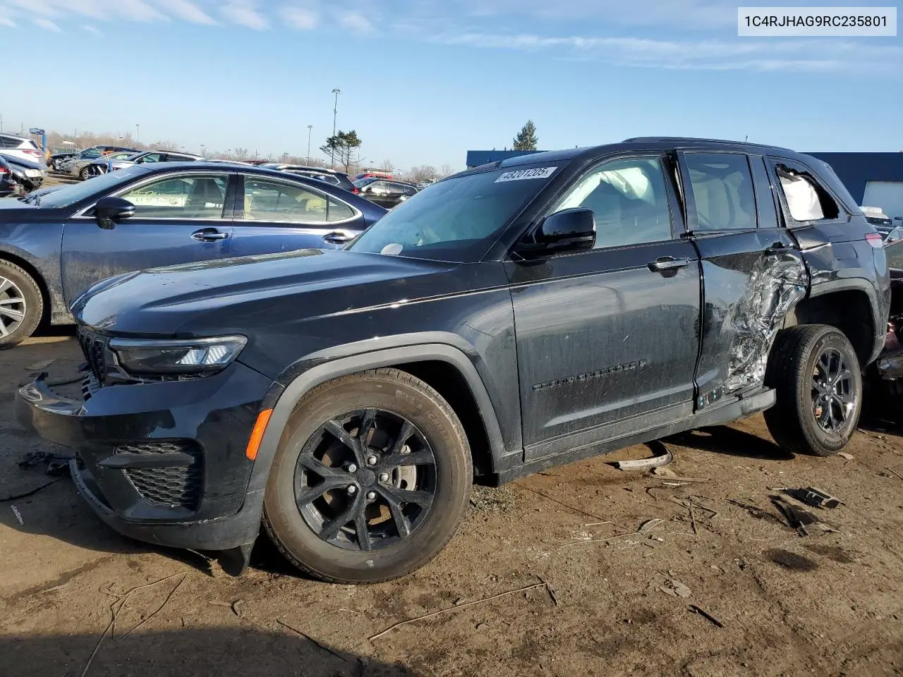 2024 Jeep Grand Cherokee Laredo VIN: 1C4RJHAG9RC235801 Lot: 48201205