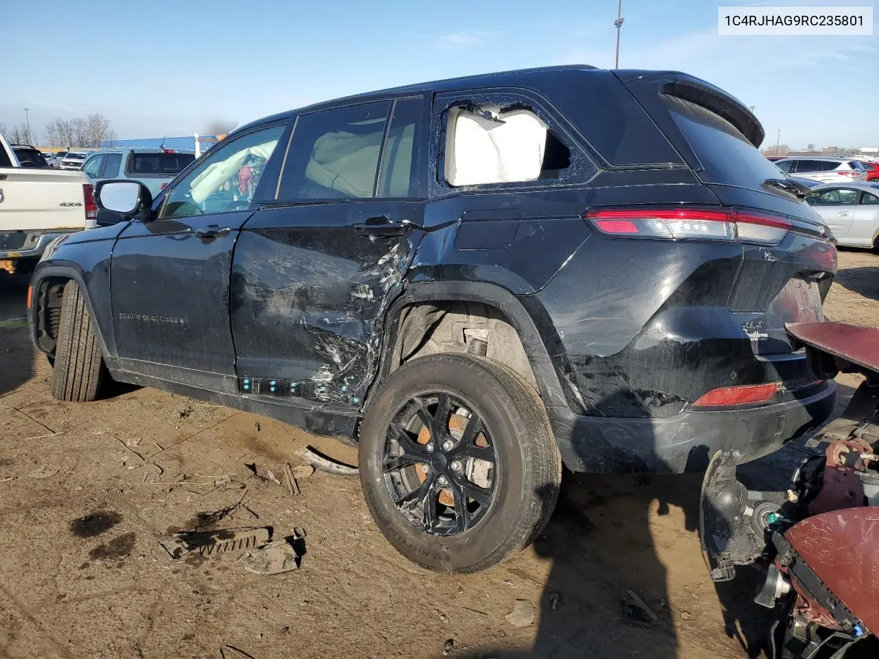 2024 Jeep Grand Cherokee Laredo VIN: 1C4RJHAG9RC235801 Lot: 48201205