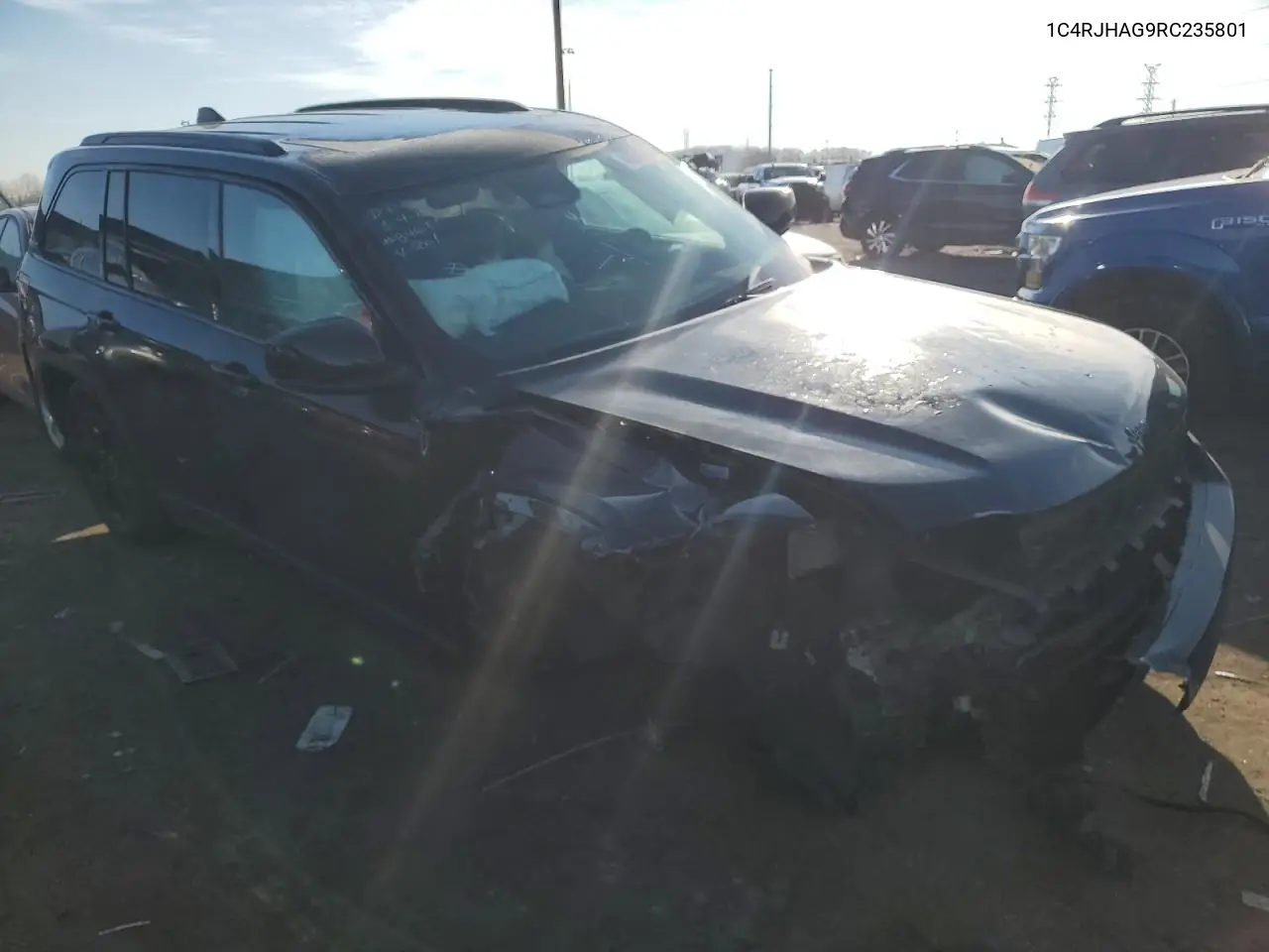2024 Jeep Grand Cherokee Laredo VIN: 1C4RJHAG9RC235801 Lot: 48201205