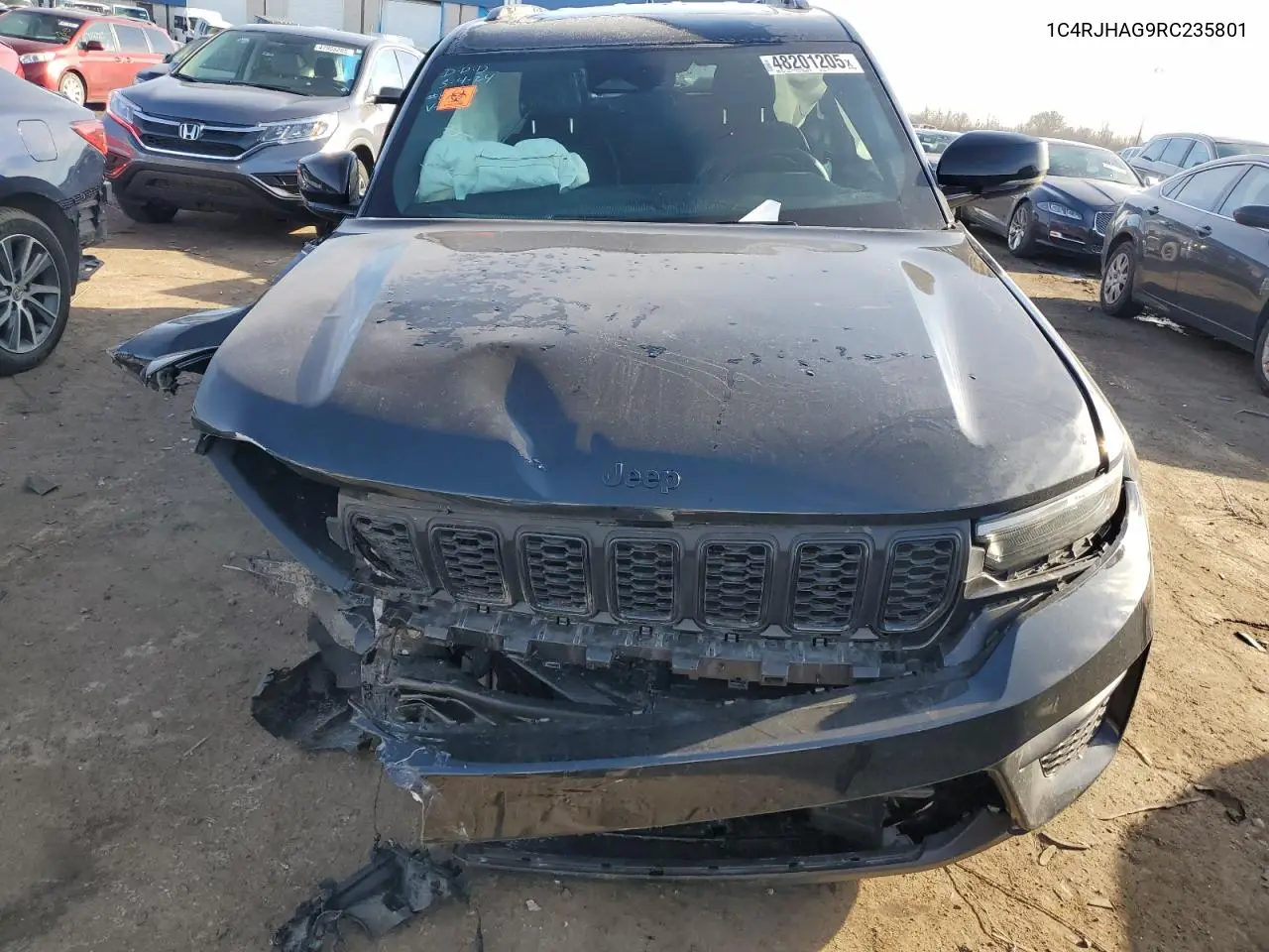 2024 Jeep Grand Cherokee Laredo VIN: 1C4RJHAG9RC235801 Lot: 48201205