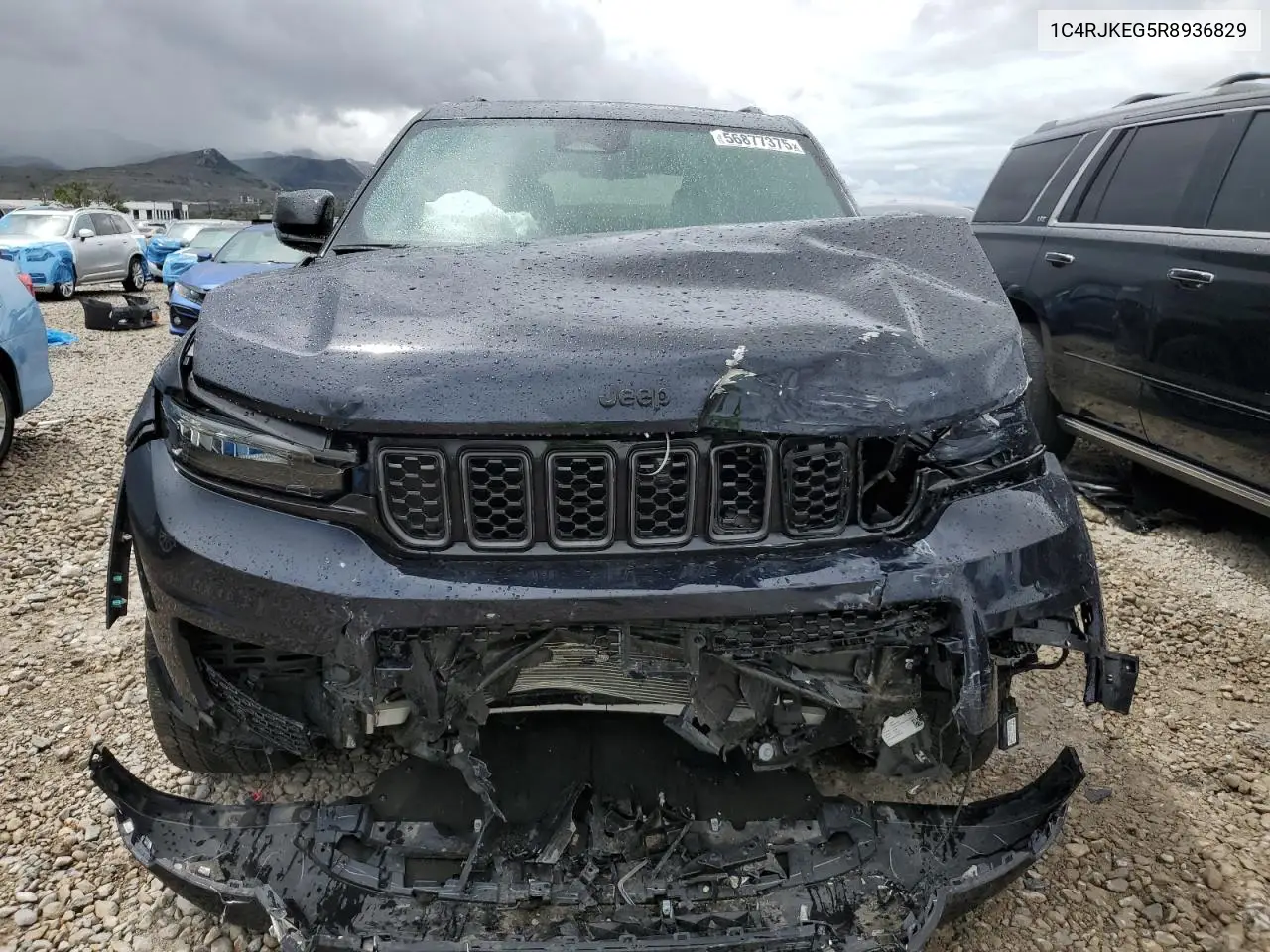 2024 Jeep Grand Cherokee L Summit VIN: 1C4RJKEG5R8936829 Lot: 56877375