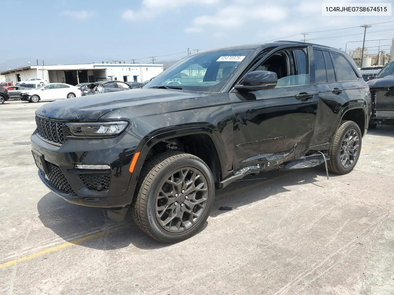 2025 Jeep Grand Cherokee Summit VIN: 1C4RJHEG7S8674515 Lot: 65470325