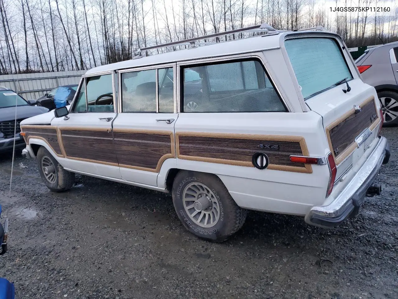 1989 Jeep Grand Wagoneer VIN: 1J4GS5875KP112160 Lot: 49066065