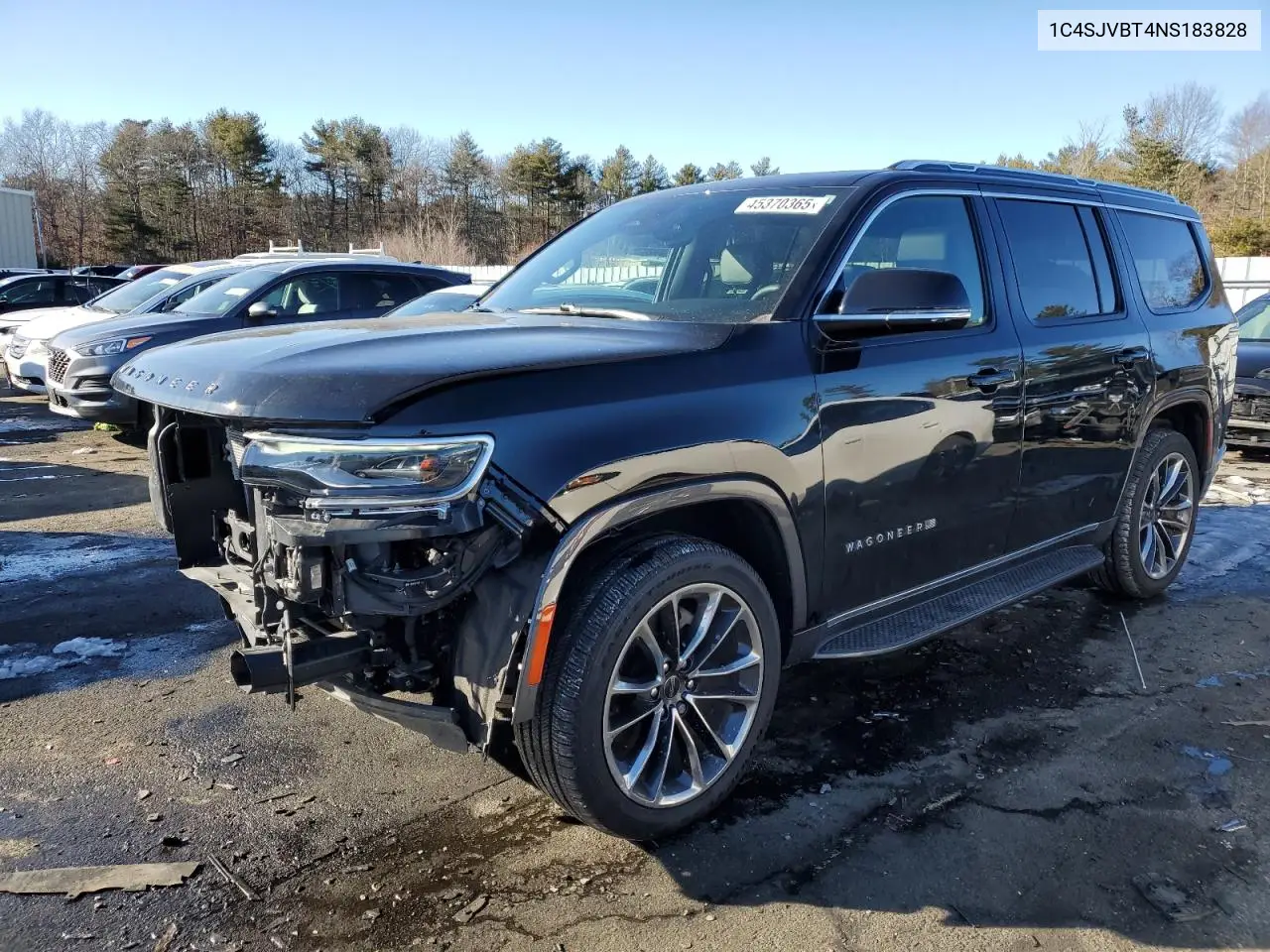 2022 Jeep Wagoneer Series Ii VIN: 1C4SJVBT4NS183828 Lot: 45370365