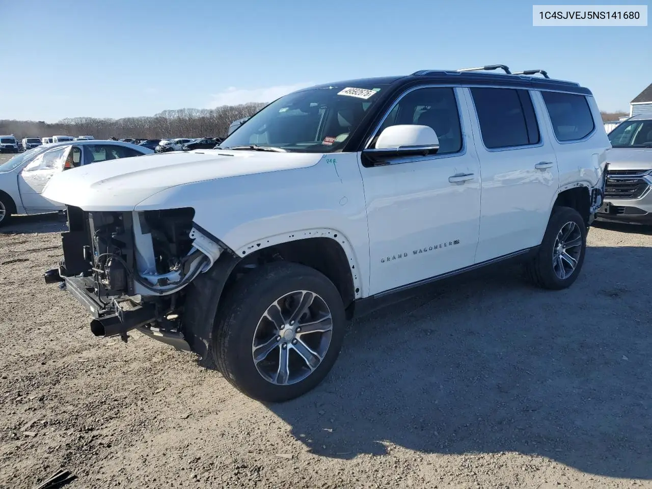 2022 Jeep Grand Wagoneer Series I VIN: 1C4SJVEJ5NS141680 Lot: 49592675