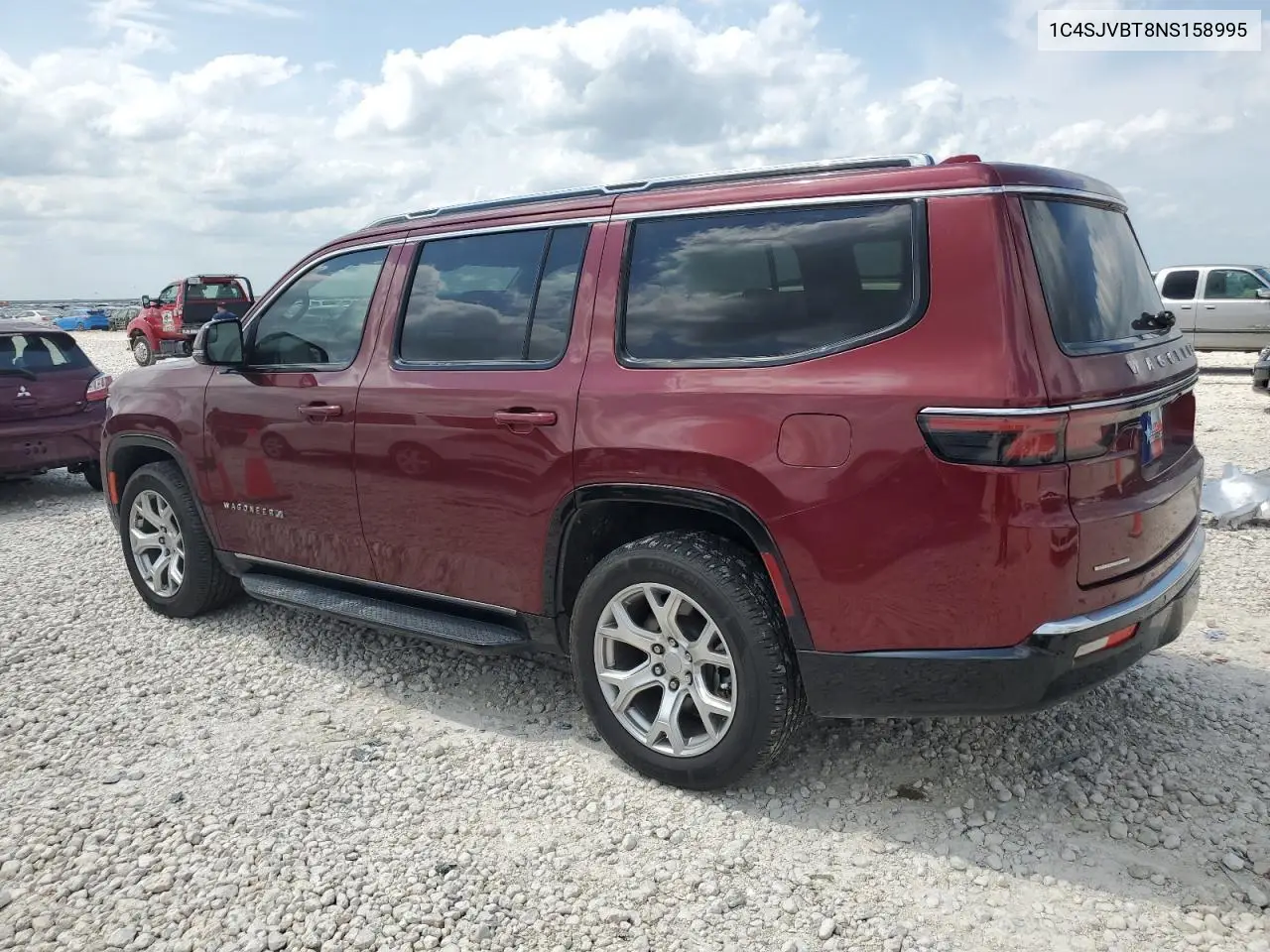 2022 Jeep Wagoneer Series Ii VIN: 1C4SJVBT8NS158995 Lot: 54955765