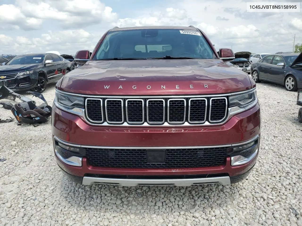 2022 Jeep Wagoneer Series Ii VIN: 1C4SJVBT8NS158995 Lot: 54955765