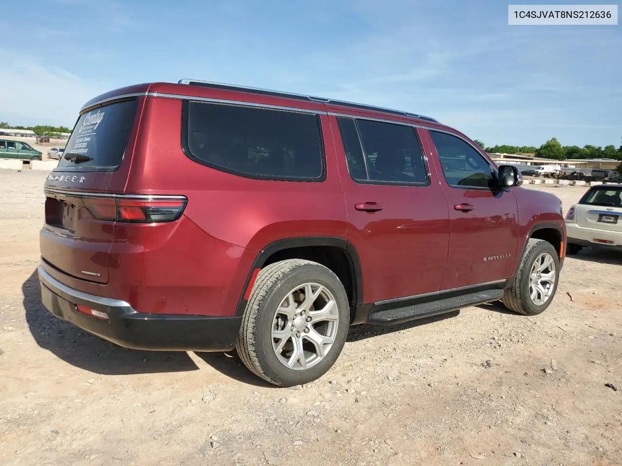 2022 Jeep Wagoneer Series I VIN: 1C4SJVAT8NS212636 Lot: 55586755