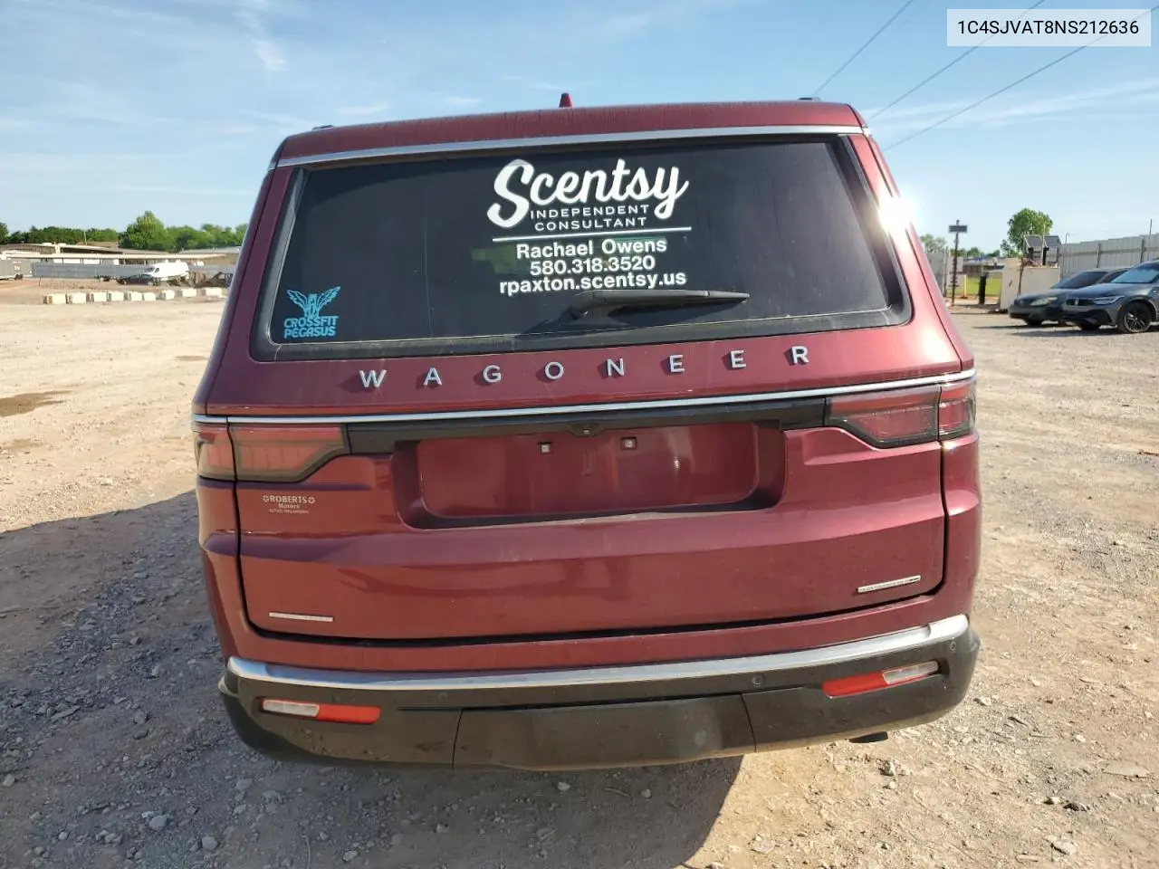 2022 Jeep Wagoneer Series I VIN: 1C4SJVAT8NS212636 Lot: 55586755