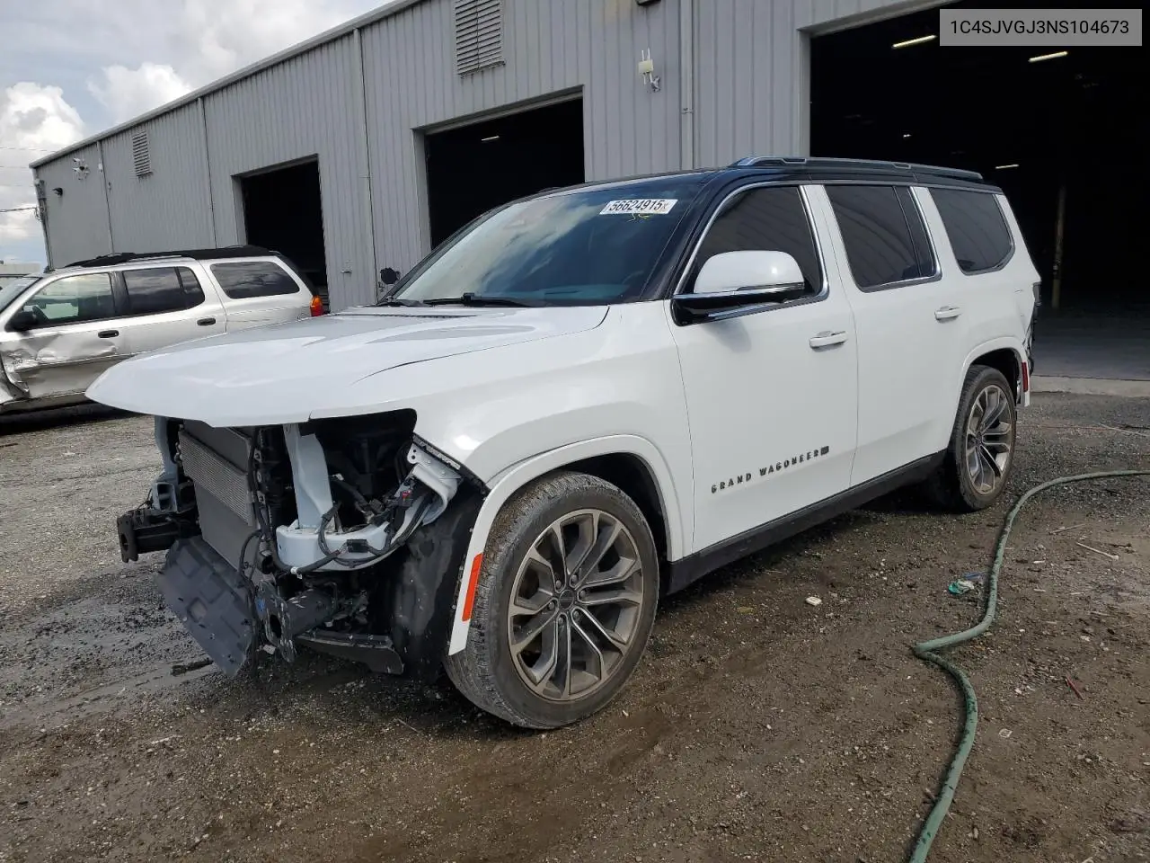 2022 Jeep Grand Wagoneer Series Iii VIN: 1C4SJVGJ3NS104673 Lot: 56624915