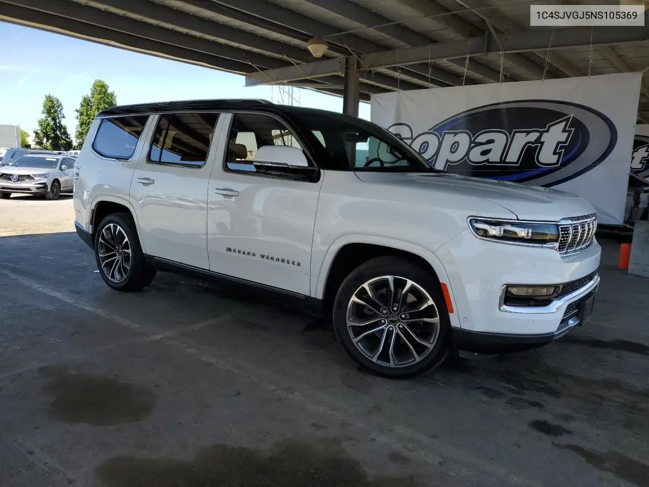 2022 Jeep Grand Wagoneer Series Iii VIN: 1C4SJVGJ5NS105369 Lot: 56758595