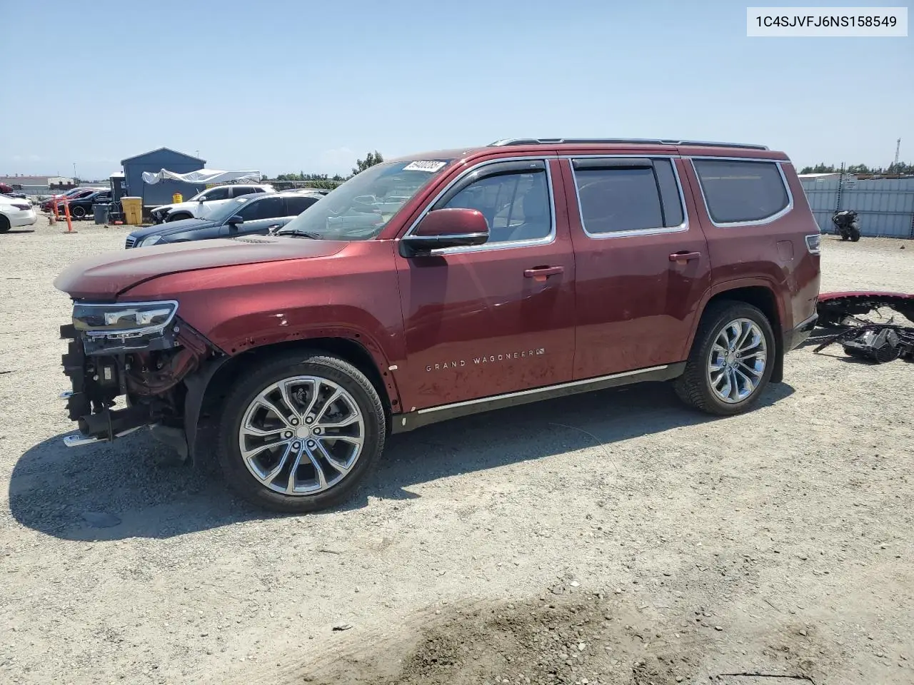 2022 Jeep Grand Wagoneer Series Ii VIN: 1C4SJVFJ6NS158549 Lot: 59400285