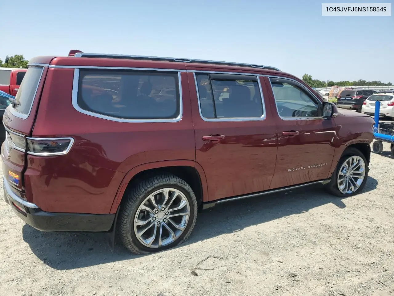 2022 Jeep Grand Wagoneer Series Ii VIN: 1C4SJVFJ6NS158549 Lot: 59400285