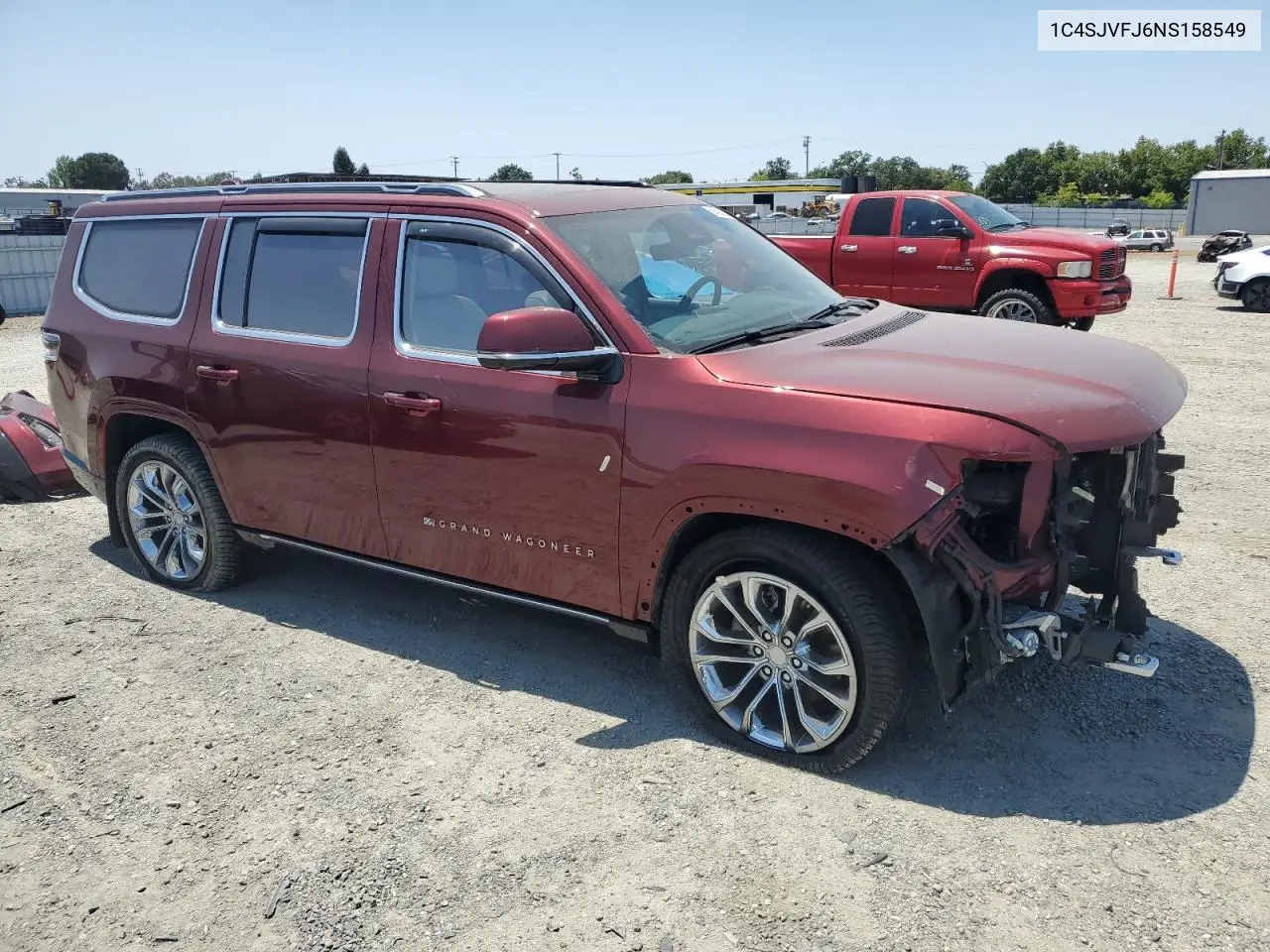 2022 Jeep Grand Wagoneer Series Ii VIN: 1C4SJVFJ6NS158549 Lot: 59400285