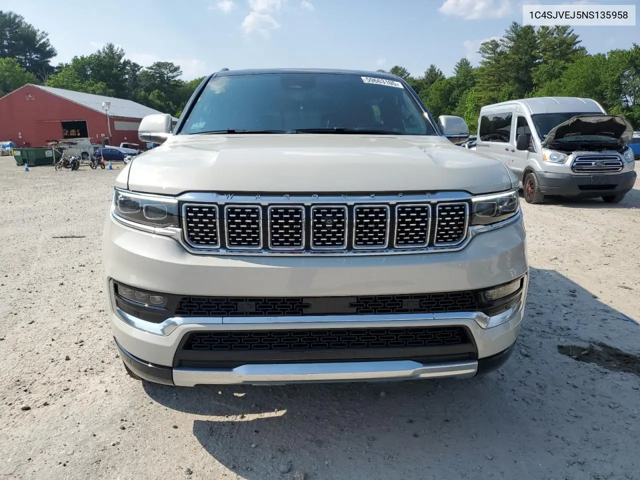 2022 Jeep Grand Wagoneer Series I VIN: 1C4SJVEJ5NS135958 Lot: 59663105