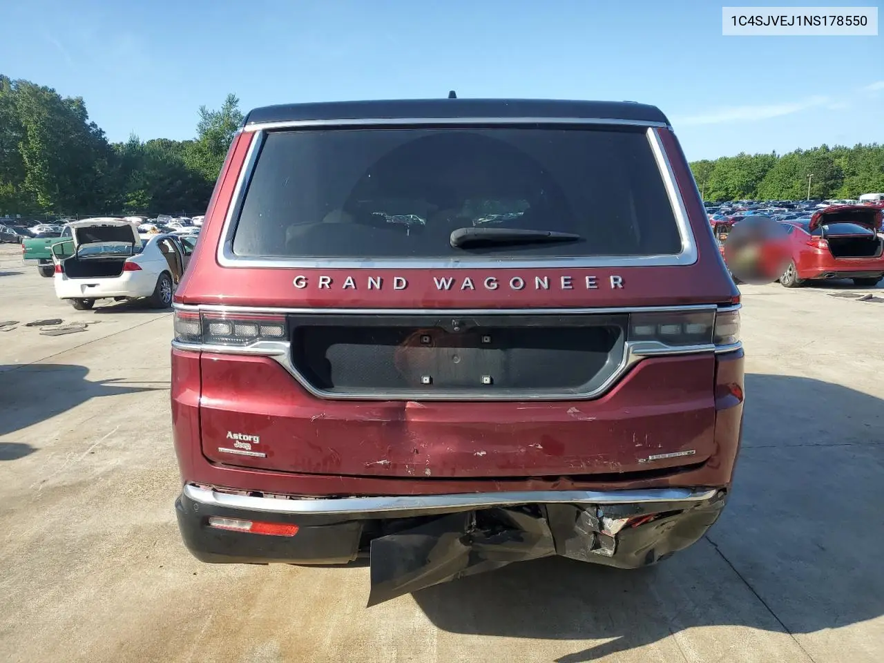 2022 Jeep Grand Wagoneer Series I VIN: 1C4SJVEJ1NS178550 Lot: 61128455