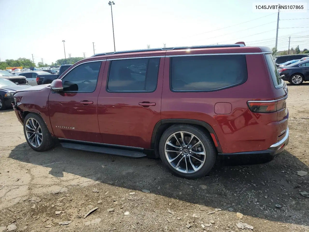 2022 Jeep Wagoneer Series Ii VIN: 1C4SJVBT4NS107865 Lot: 62695825