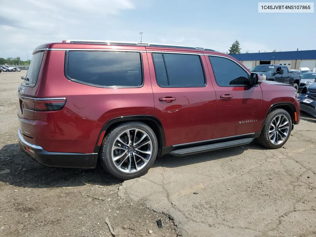 2022 Jeep Wagoneer Series Ii VIN: 1C4SJVBT4NS107865 Lot: 62695825