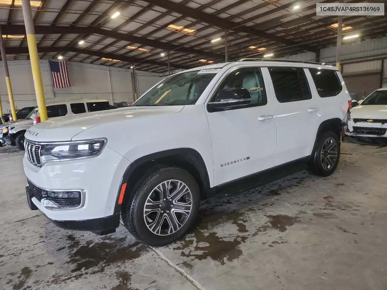 2024 Jeep Wagoneer Series I VIN: 1C4SJVAP4RS136969 Lot: 62506435
