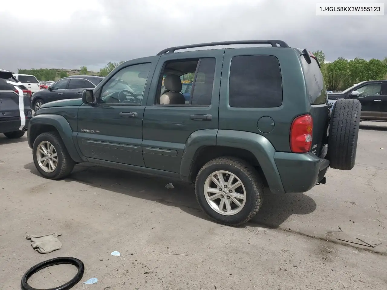 1j4gl58kx3w555123 1J4GL58KX3W555123 2003 Jeep Liberty Limited