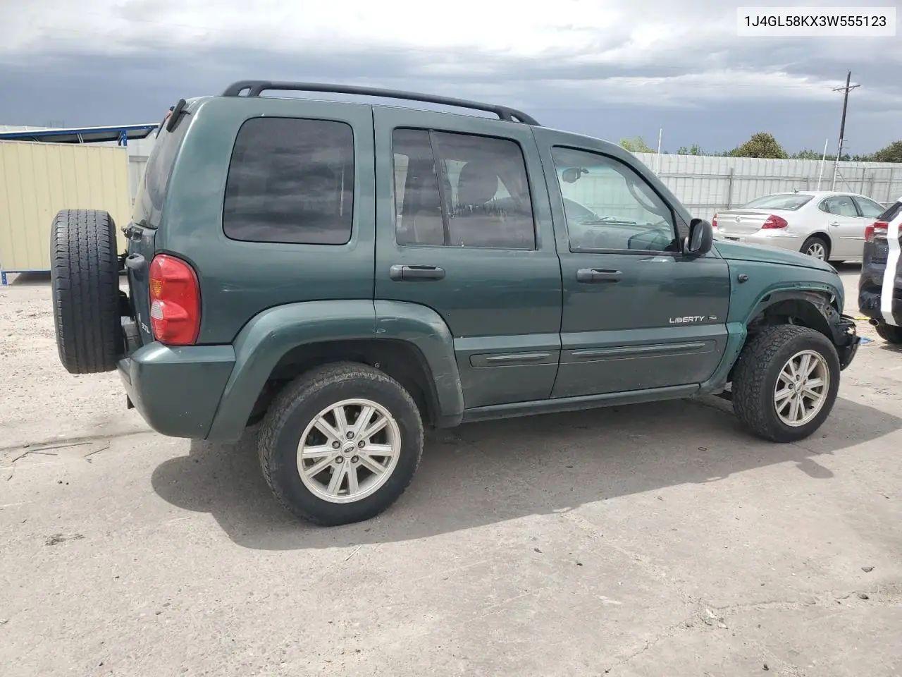 1j4gl58kx3w555123 1J4GL58KX3W555123 2003 Jeep Liberty Limited