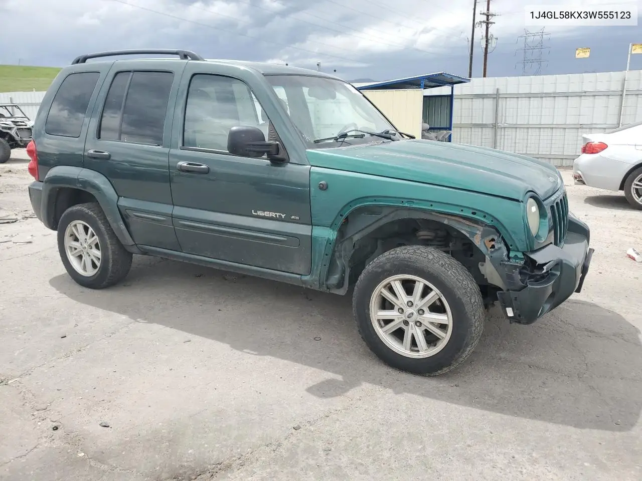 1j4gl58kx3w555123 1J4GL58KX3W555123 2003 Jeep Liberty Limited