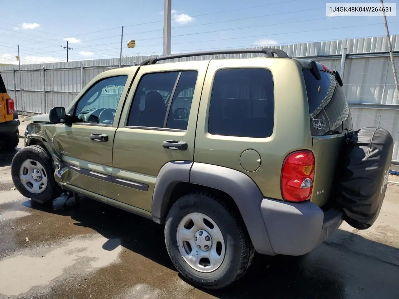 2004 Jeep Liberty Sport VIN: 1J4GK48K04W264631 Lot: 53144595