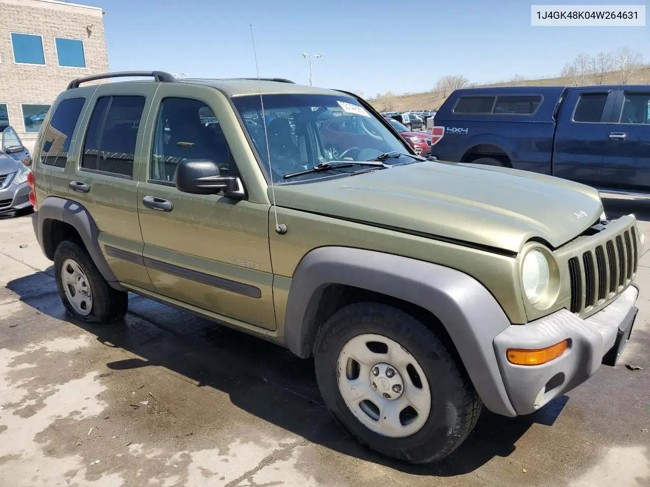 2004 Jeep Liberty Sport VIN: 1J4GK48K04W264631 Lot: 53144595