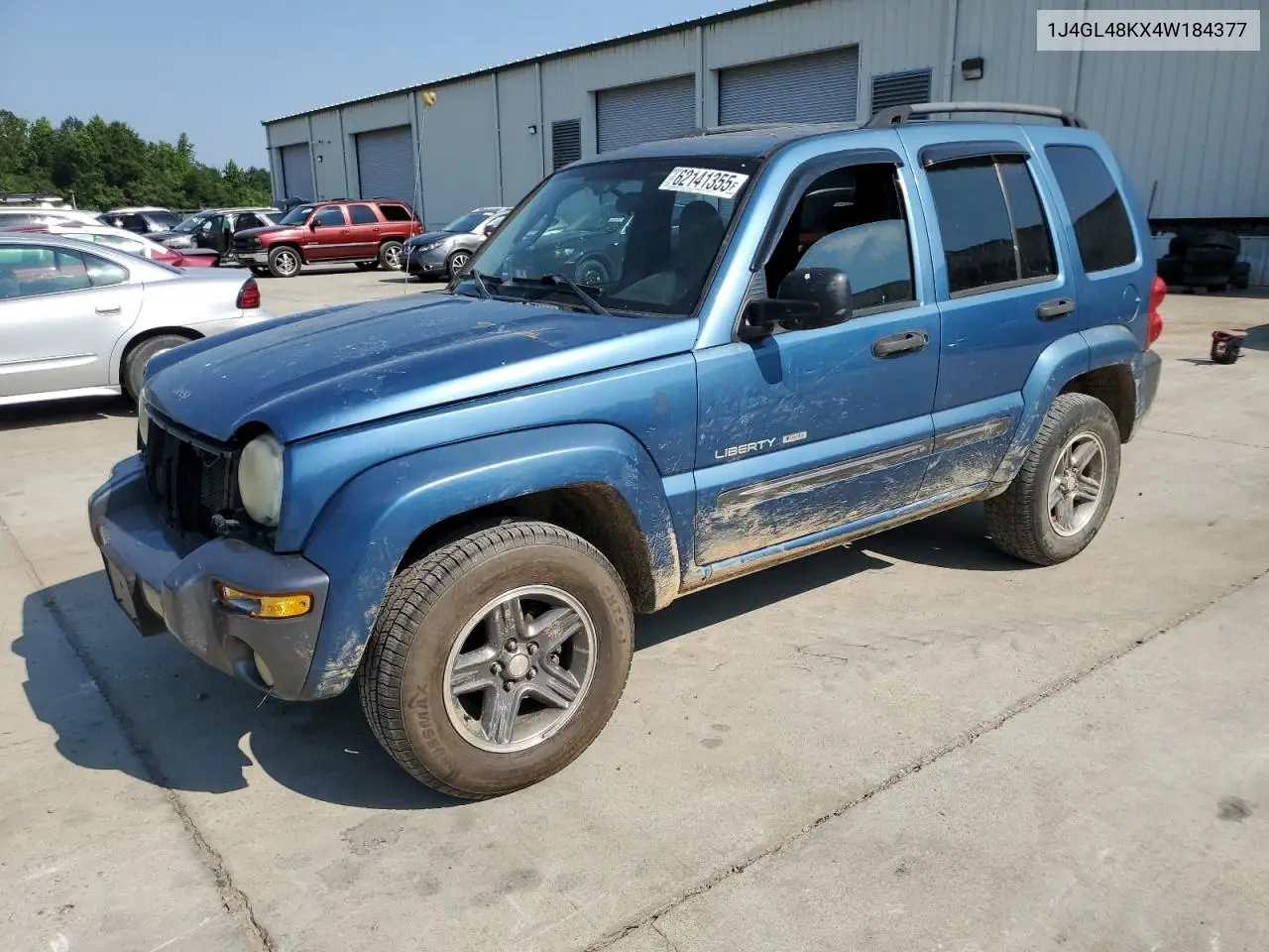 2004 Jeep Liberty Sport VIN: 1J4GL48KX4W184377 Lot: 62141355