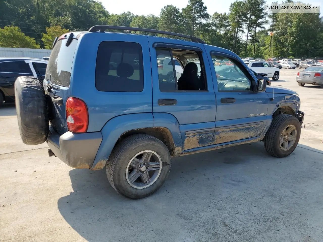 2004 Jeep Liberty Sport VIN: 1J4GL48KX4W184377 Lot: 62141355