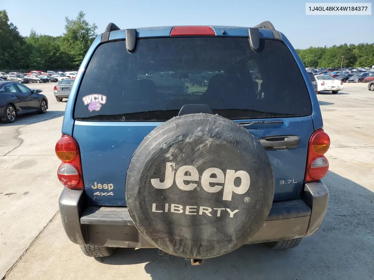 2004 Jeep Liberty Sport VIN: 1J4GL48KX4W184377 Lot: 62141355