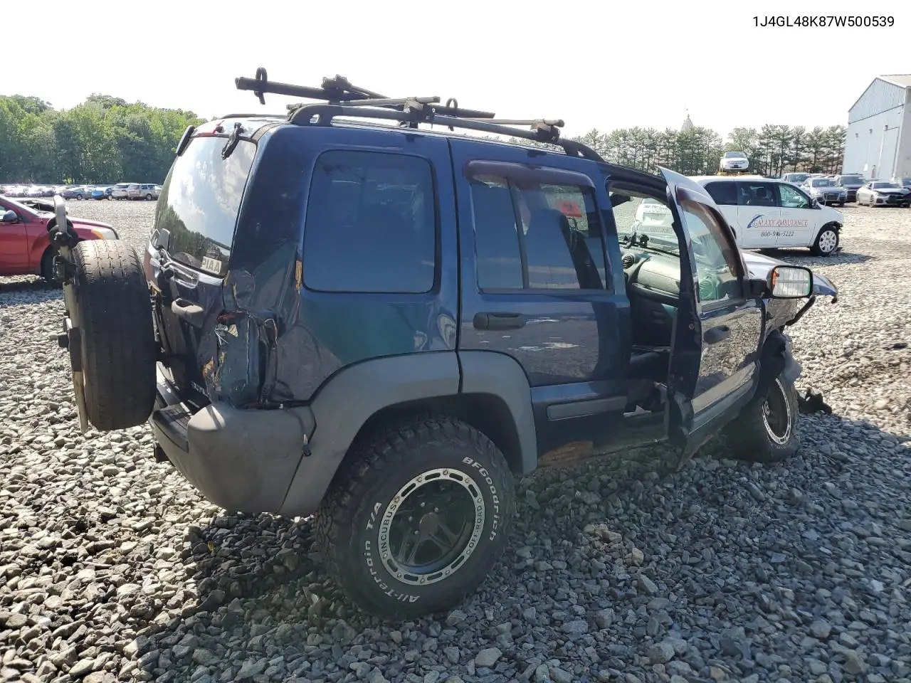 2007 Jeep Liberty Sport VIN: 1J4GL48K87W500539 Lot: 60627615