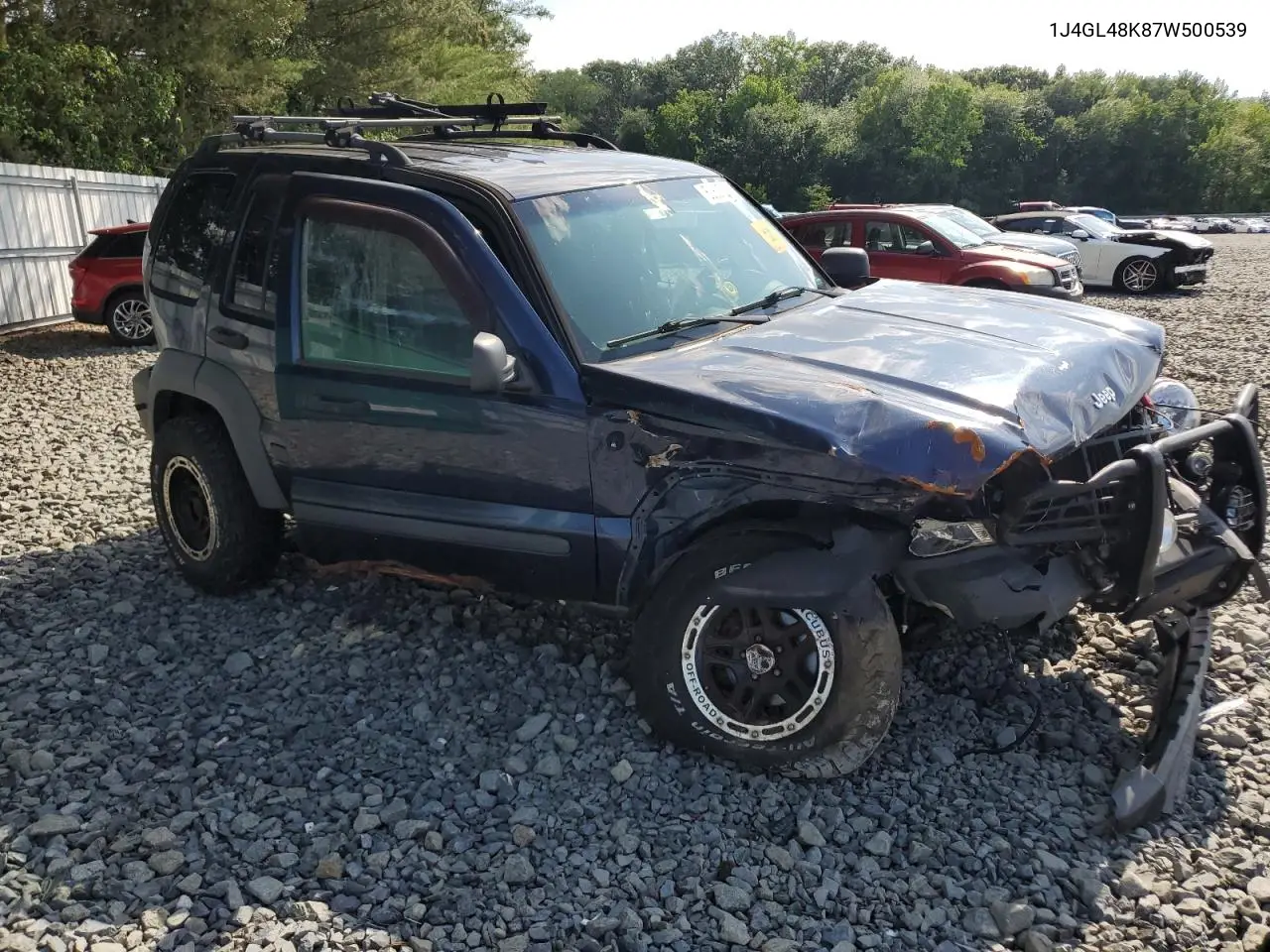 2007 Jeep Liberty Sport VIN: 1J4GL48K87W500539 Lot: 60627615