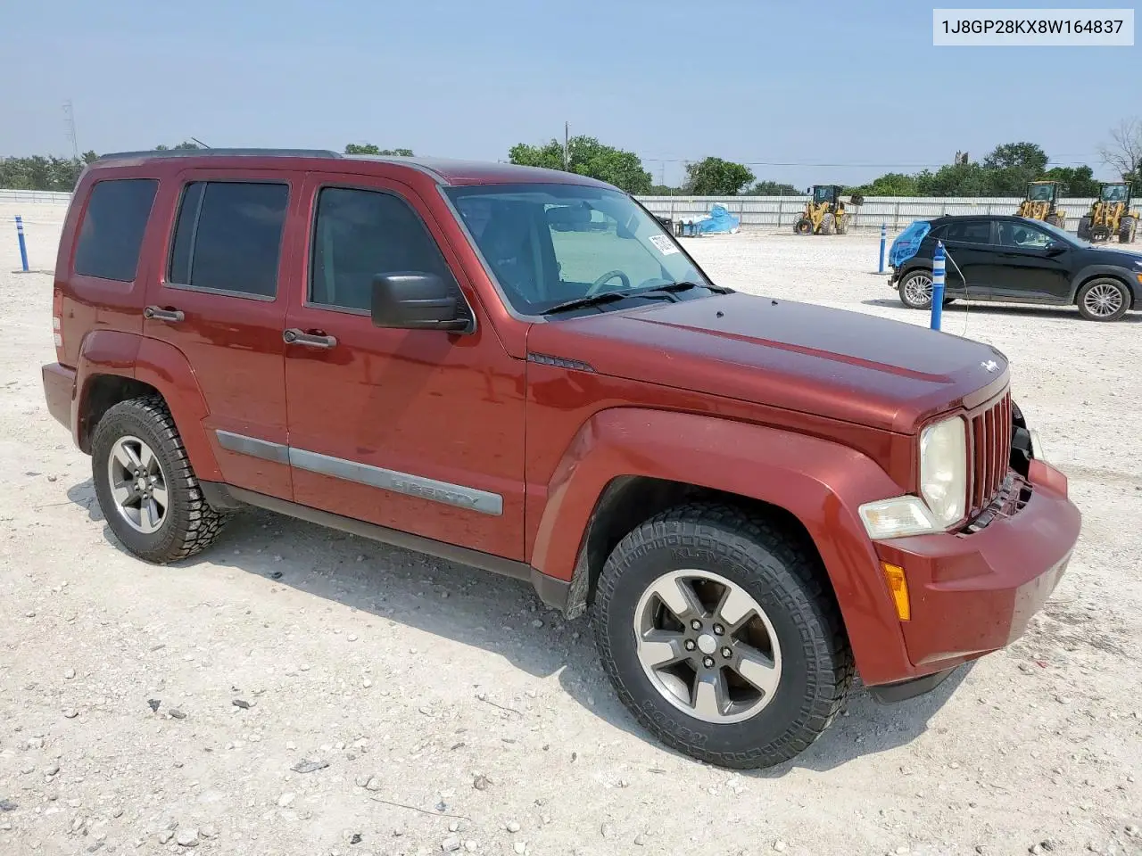 2008 Jeep Liberty Sport VIN: 1J8GP28KX8W164837 Lot: 57305145