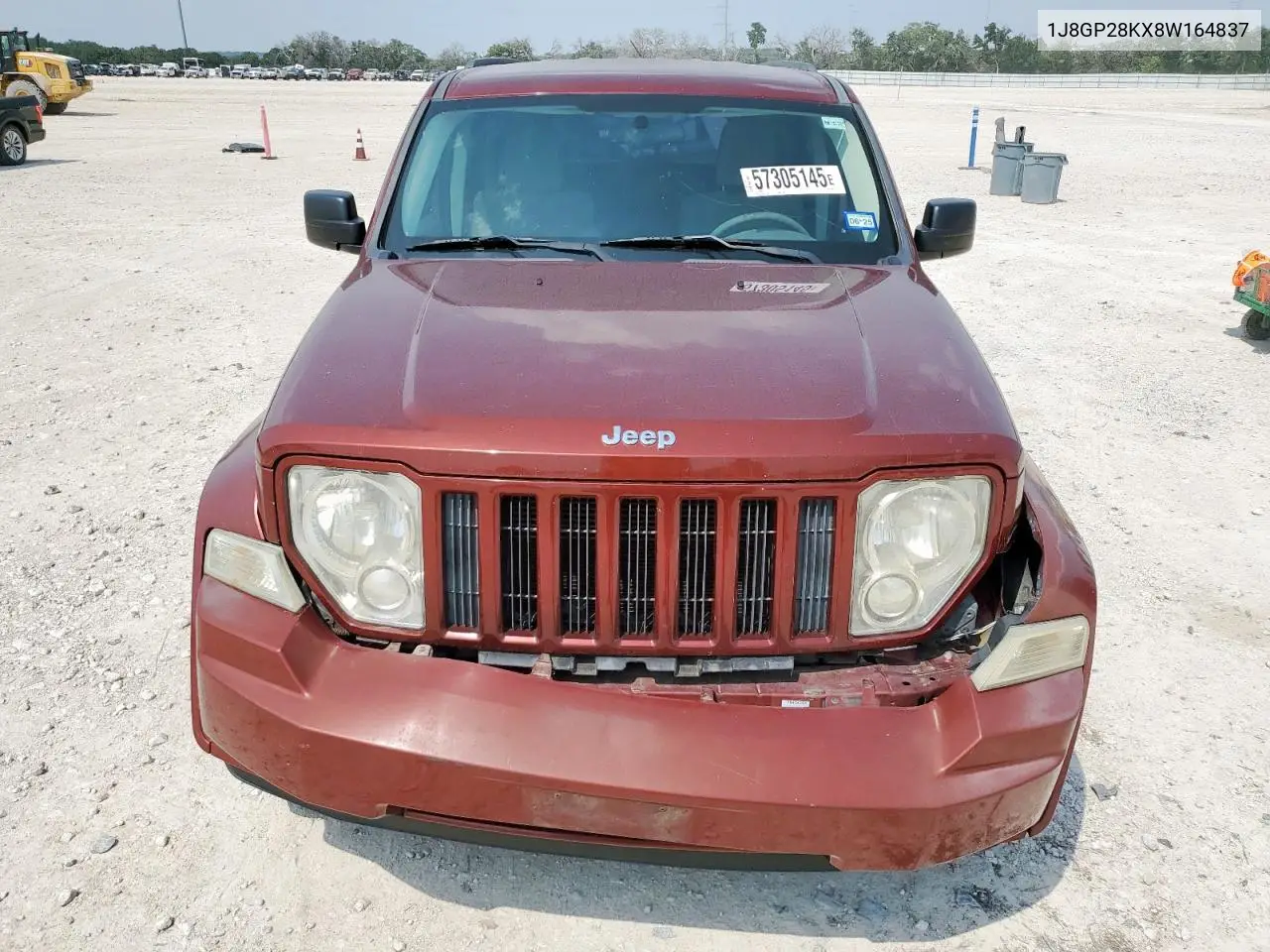 2008 Jeep Liberty Sport VIN: 1J8GP28KX8W164837 Lot: 57305145