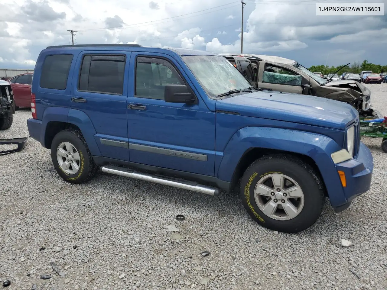 2010 Jeep Liberty Sport VIN: 1J4PN2GK2AW115601 Lot: 56647375