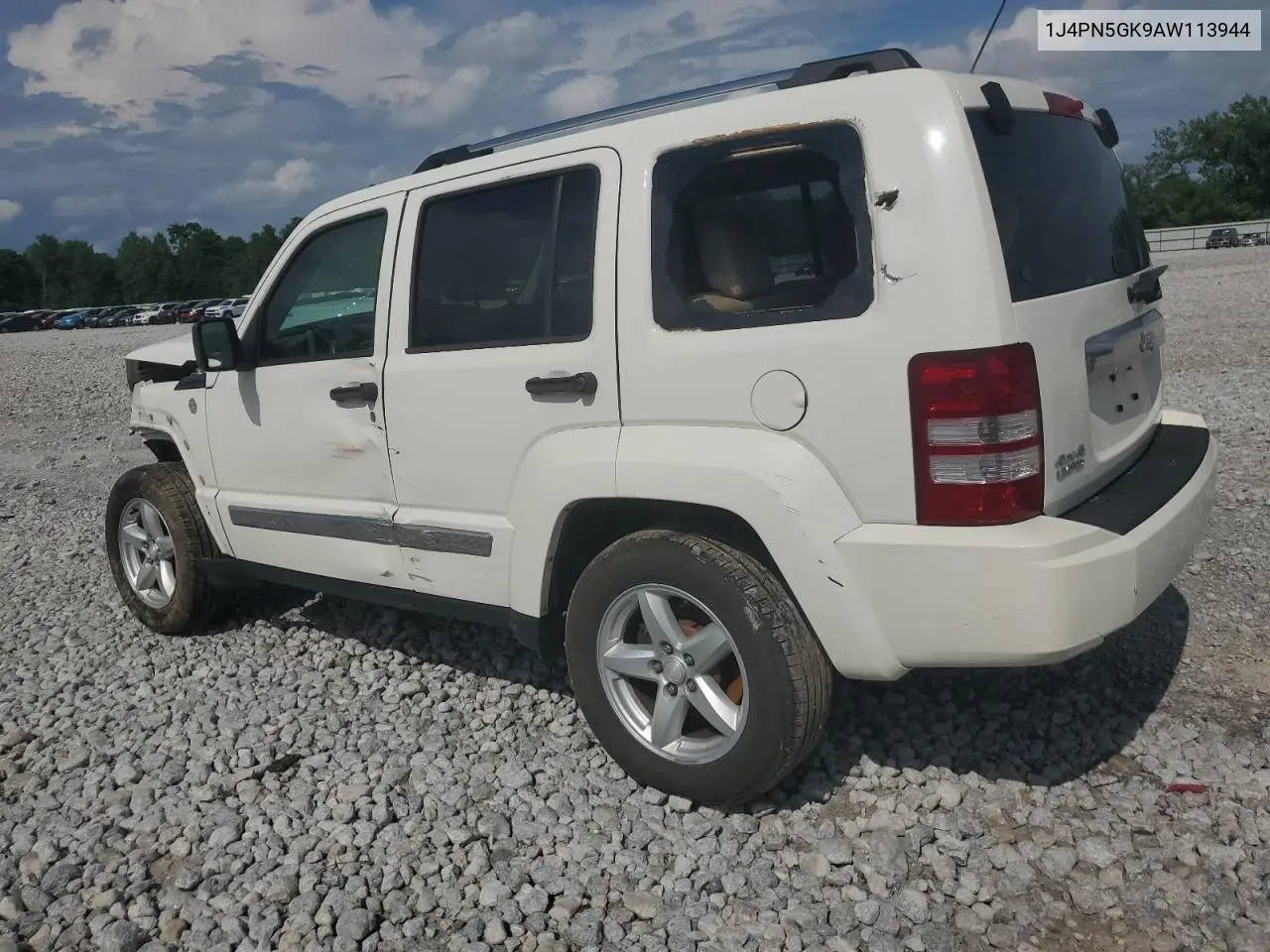 2010 Jeep Liberty Limited VIN: 1J4PN5GK9AW113944 Lot: 63096595
