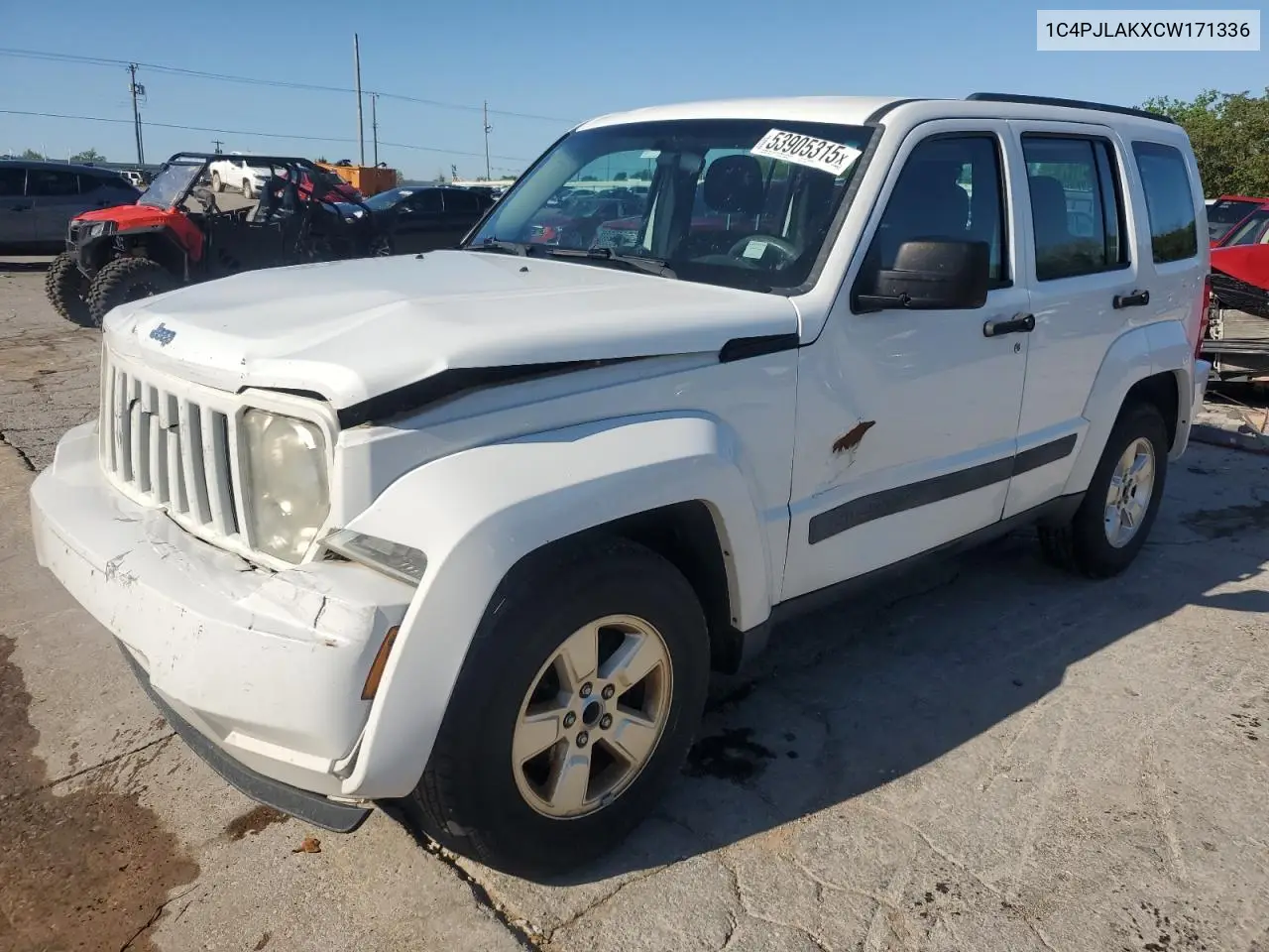 1c4pjlakxcw171336 1C4PJLAKXCW171336 2012 Jeep Liberty Sport