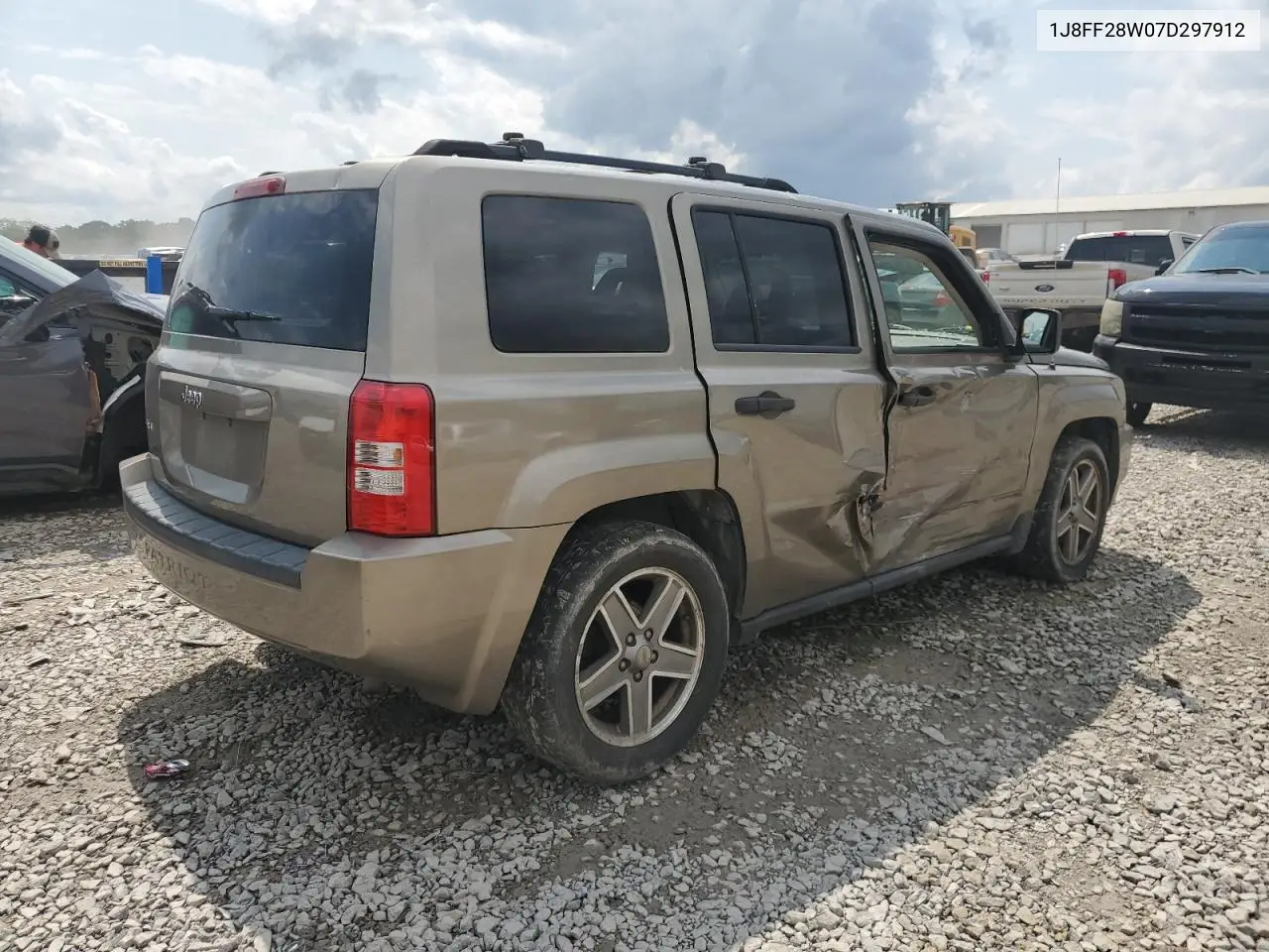 2007 Jeep Patriot Sport VIN: 1J8FF28W07D297912 Lot: 57045335