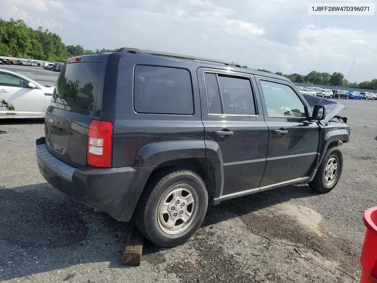 2007 Jeep Patriot Sport VIN: 1J8FF28W47D396071 Lot: 63011535